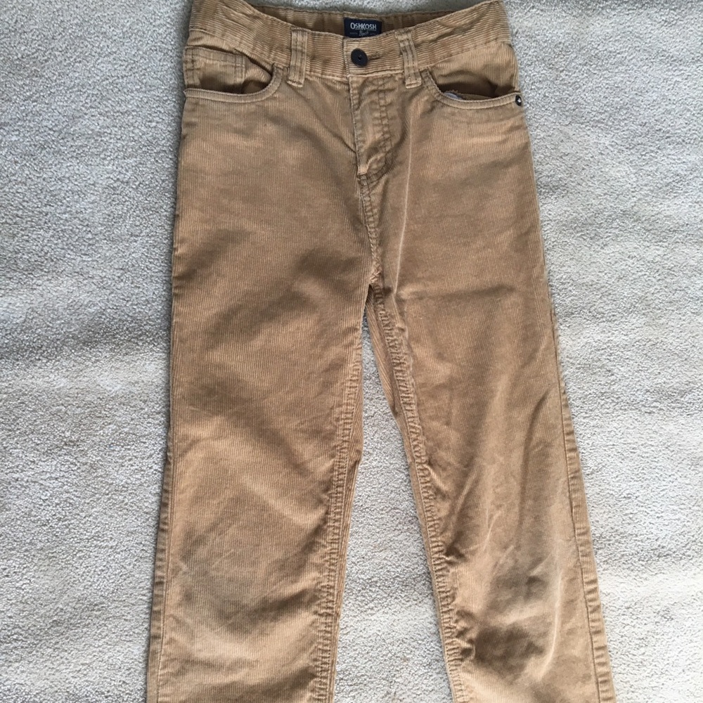 OshKosh B’gosh Match Velvet Pants Boys Size 10 - Picture 4 of 12